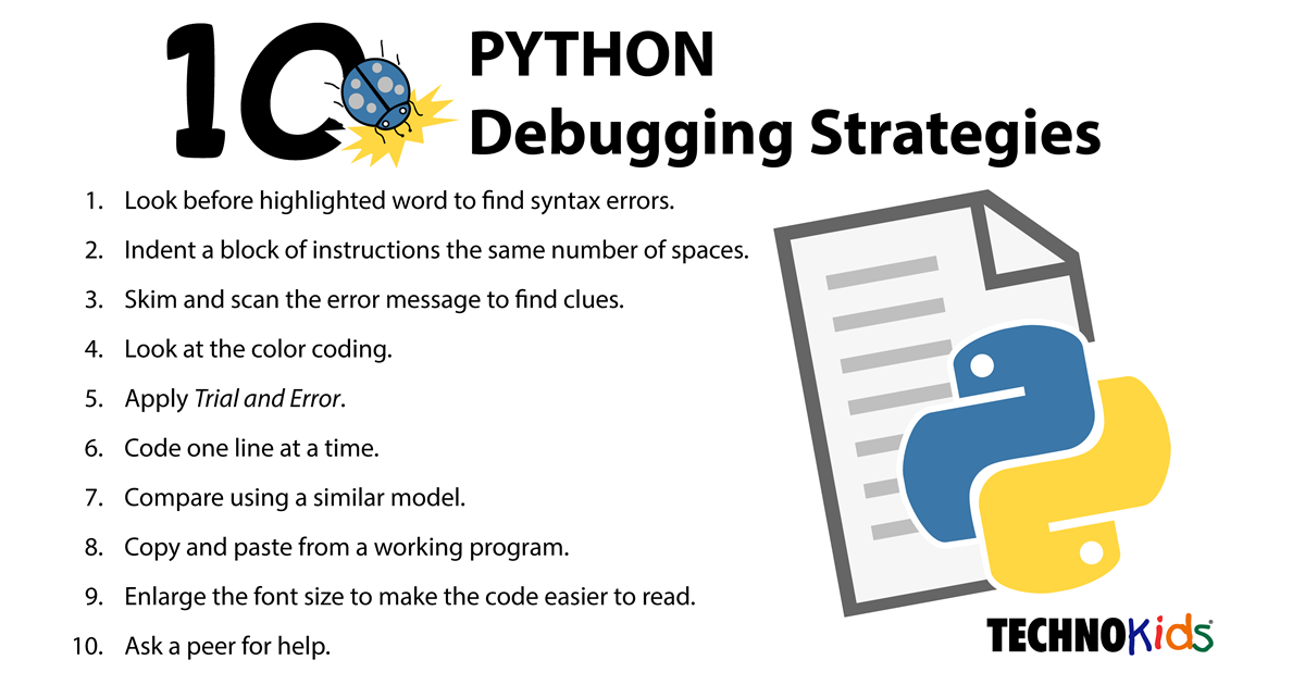 10 Python Debugging Strategies for Beginners