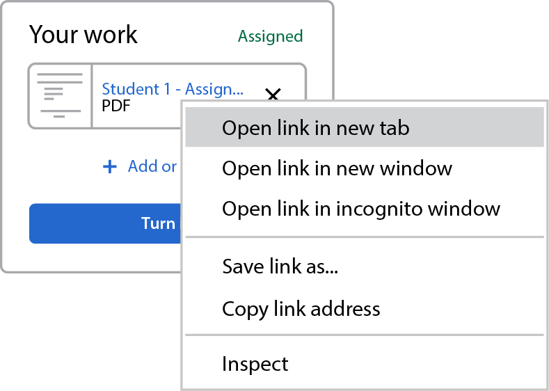 open worksheet in a new tab